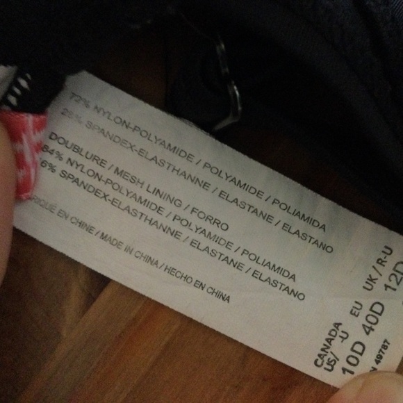 Christina Tankini Top 10 D Padded Orchids Beach Pool Swimming Beach - Picture 6 of 9